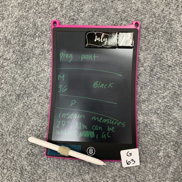 PING Golf Pants Mens 36x27 Black Pleated Front Rayon Blend Relaxed Fit Chino - Picture 12 of 13